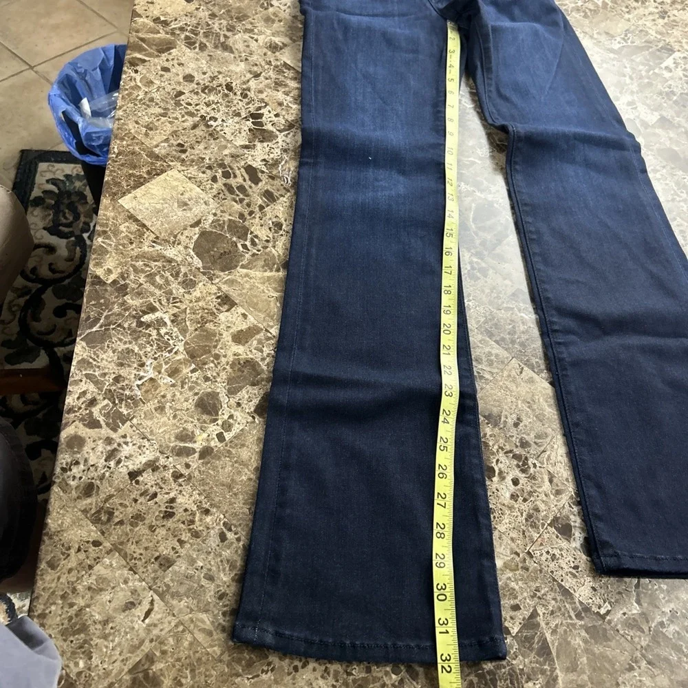 Fidelity Lily High Boot Jeans 24x32 Blue Denim - Picture 8 of 11